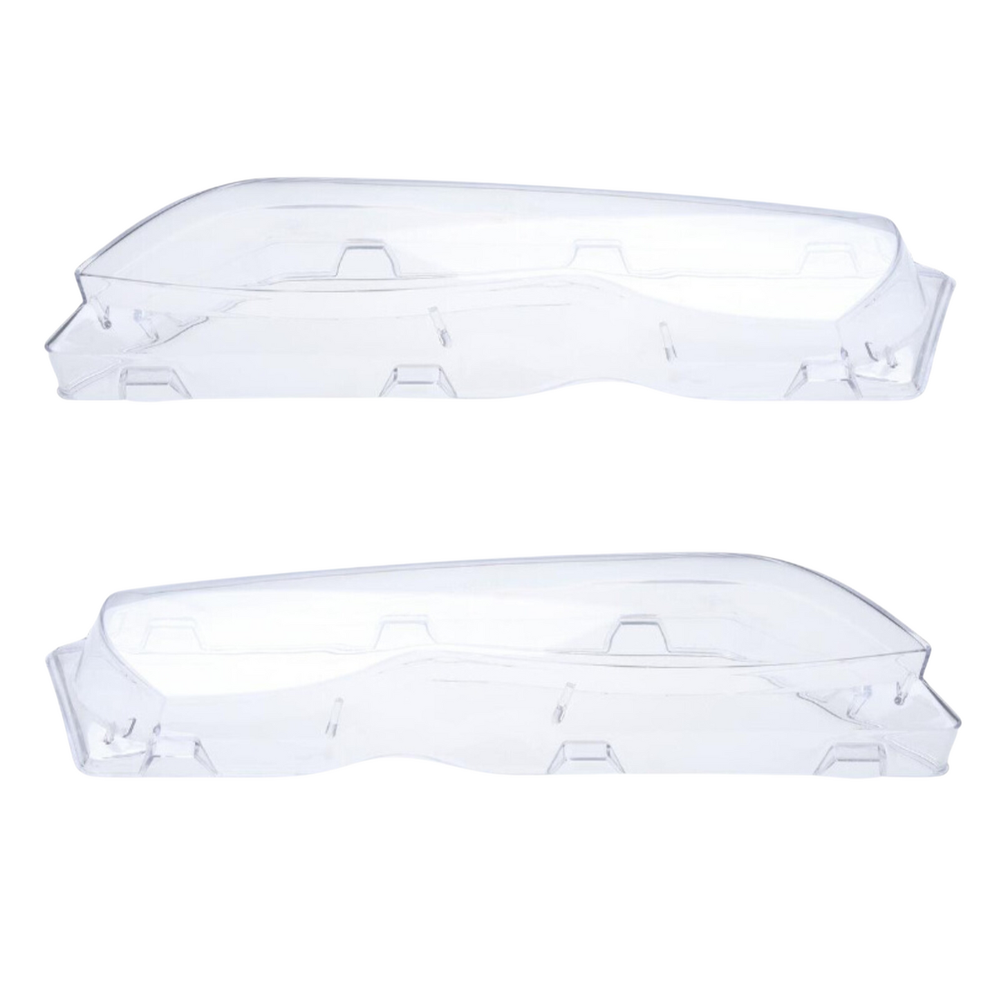 Pair Headlight Lens for BMW E46 3 Series 2002-2005 Headlamp Xenon Clear Cover