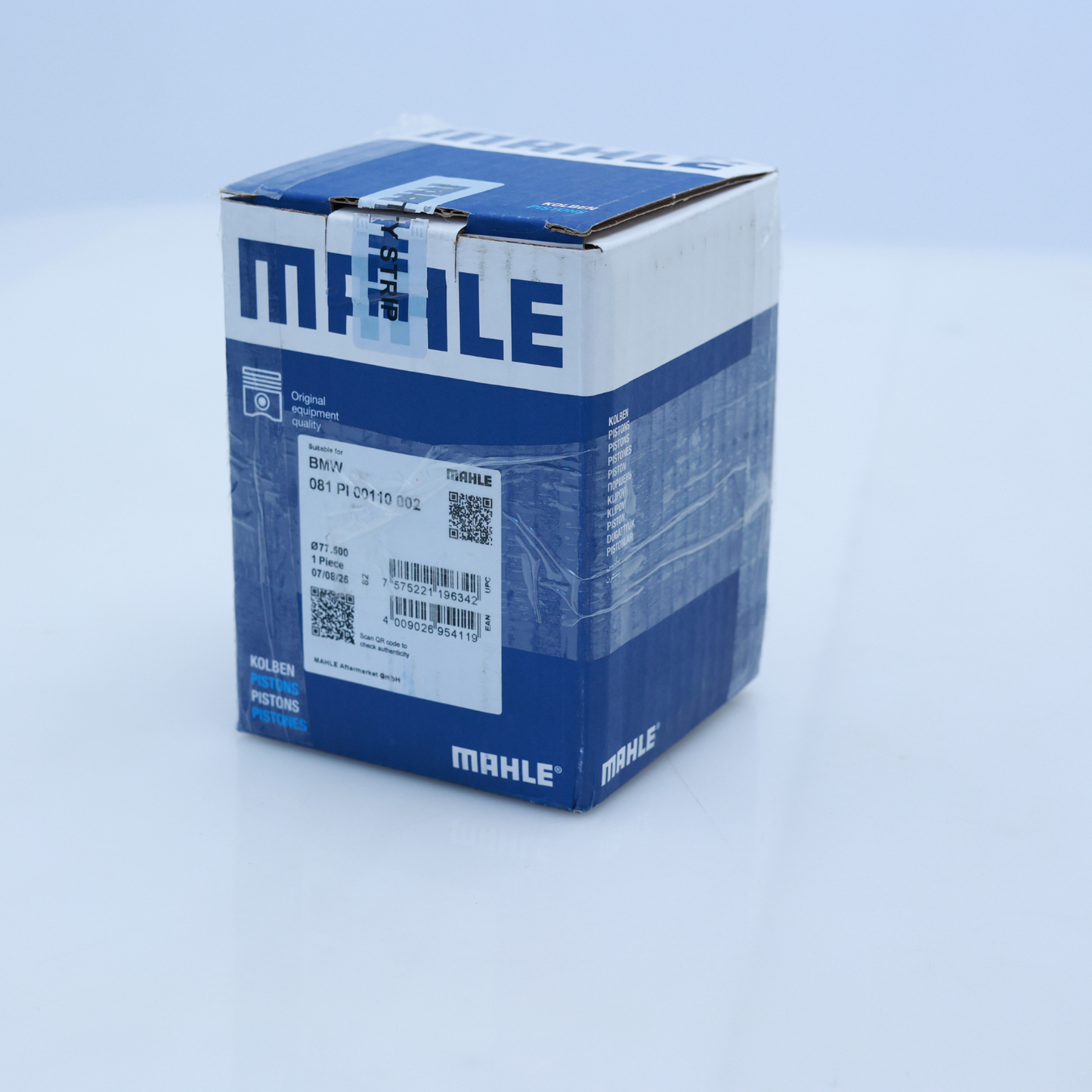 Piston Ring Set for BMW N13 F30 77.50mm +0.50 Mahle 4pcs