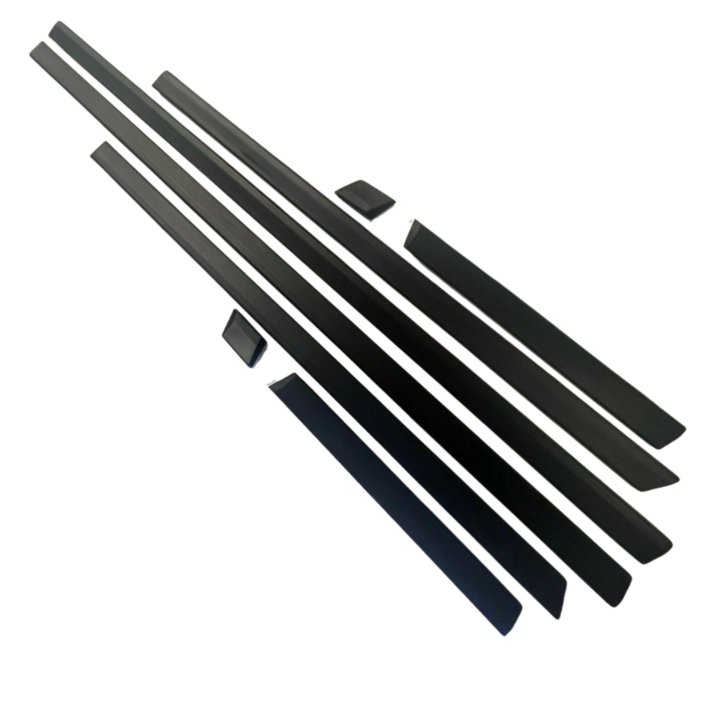 Body Side Moulding Trims for BMW E34 Touring Set 8pcs with Clips