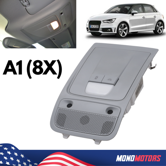 Interior Dome Roof Light for Audi A1 8x Sportback 2011–2018 8X0947135AL Gray