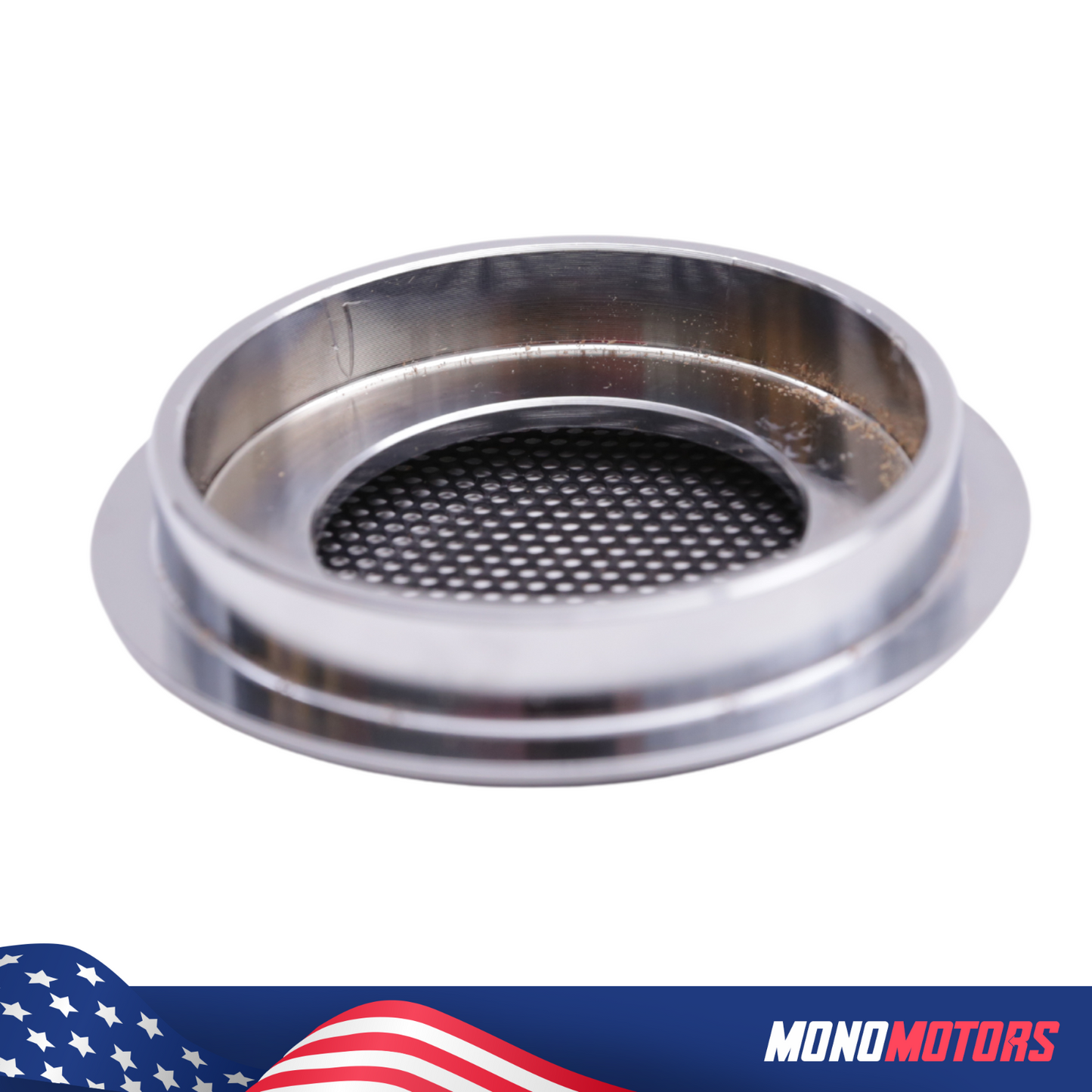 2x for BMW E36 Hk Car Speaker Grille 9cm Metal Cover for Speakers Chrome Coated