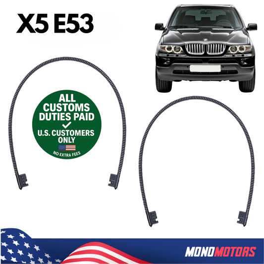 Rear Sunroof Sunshade Cable Repair Kit for BMW X5 E53 1999–2006 54103454098