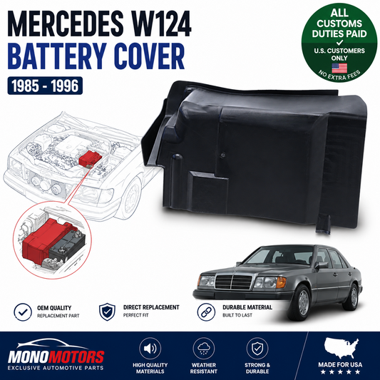 Battery Cover for Mercedes Benz W124 E Class 1985-1996 Engine Battery Protector
