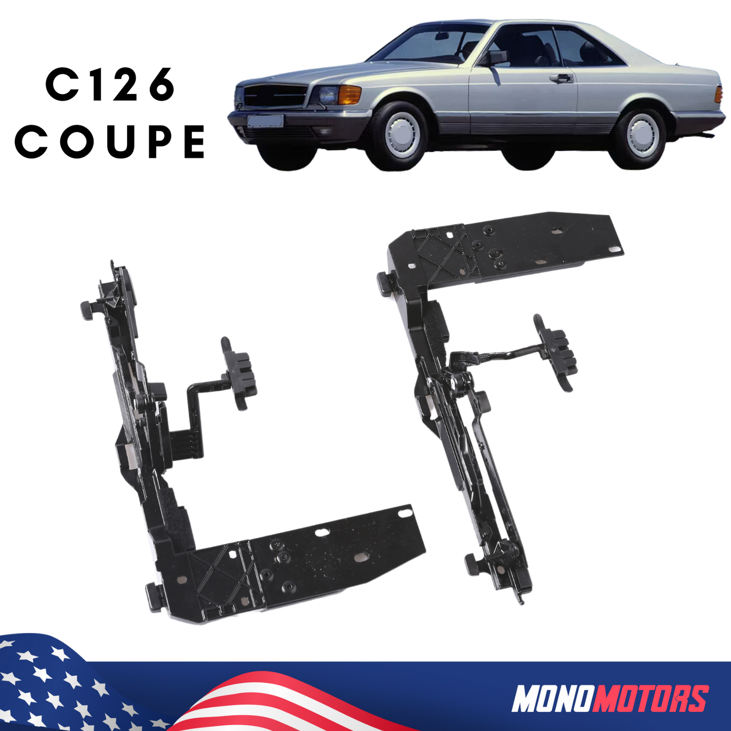 Sunroof Lifting for Mercedes-benz S-CLASS Coupe C126 W126 Sunroof Angle Bracket
