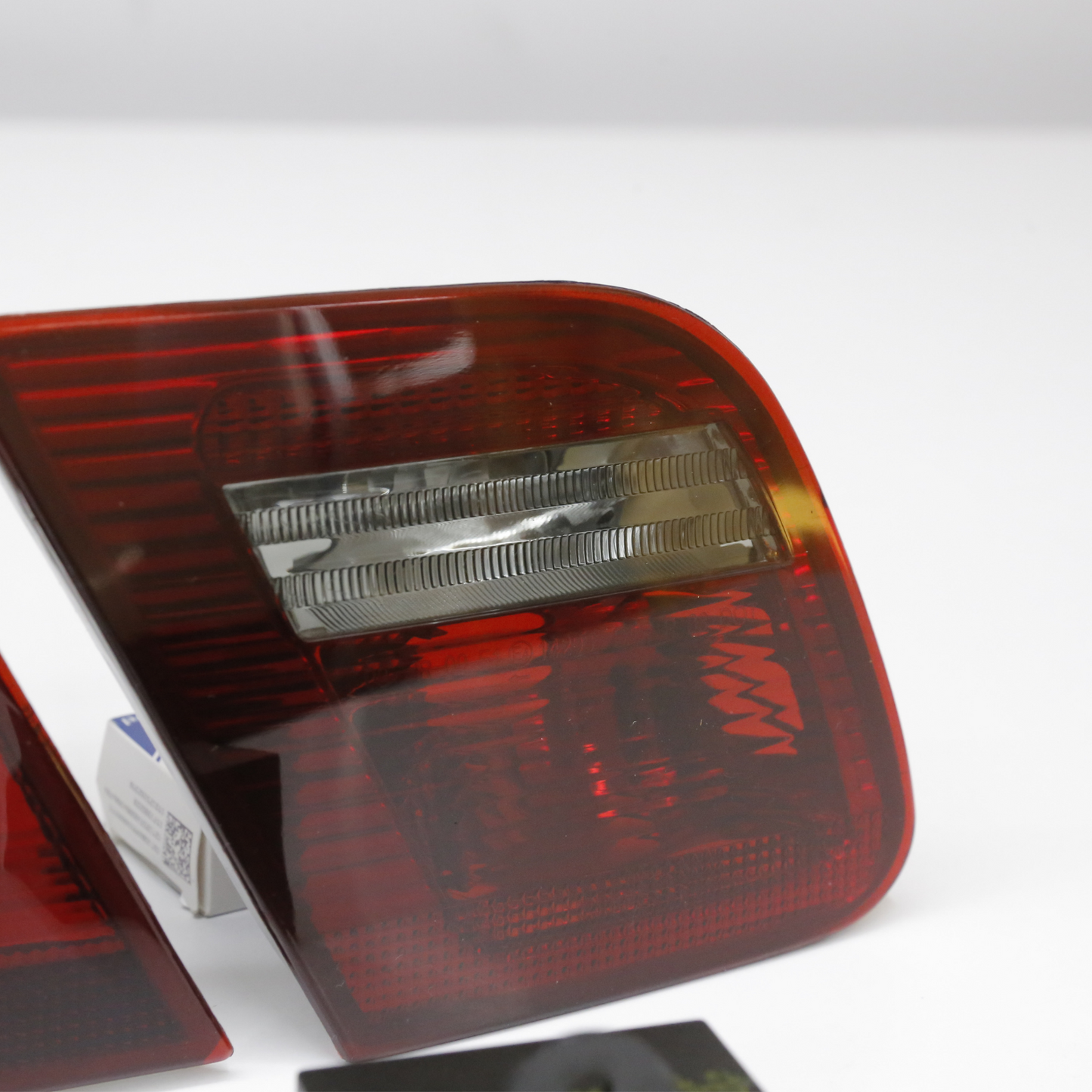 Red Smoke Full LED Tail Lights Pair for BMW E46 Coupe 1999-2001