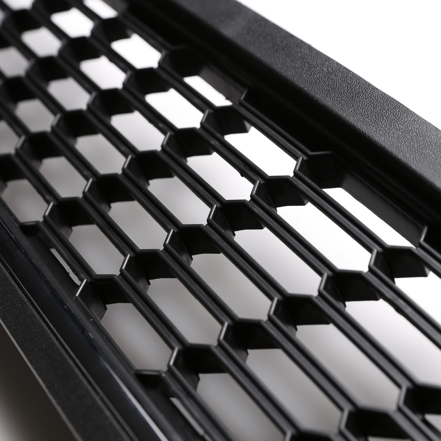Front Bumper Lower Grille Black with Chrome Trim for VW Polo 2010-2014 6R0853671