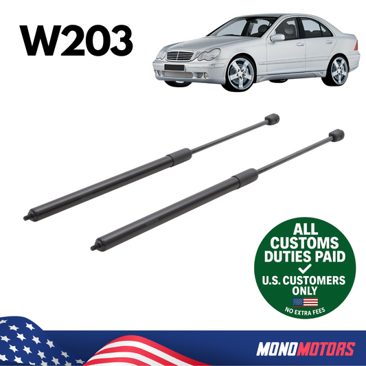 Hood Lift Support for Mercedes W203 OEM 2038800029 2038800429