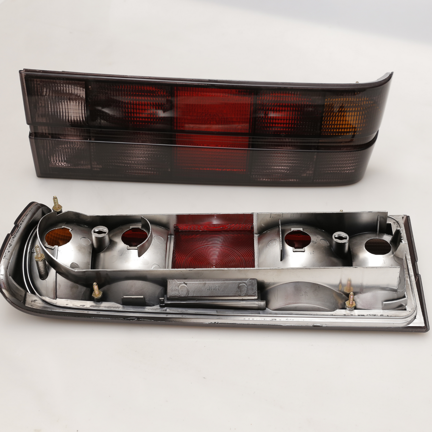 BMW E30 Smoked Tail Lights Early MHW Style Rear Lamps 1983–1988 Pair Set