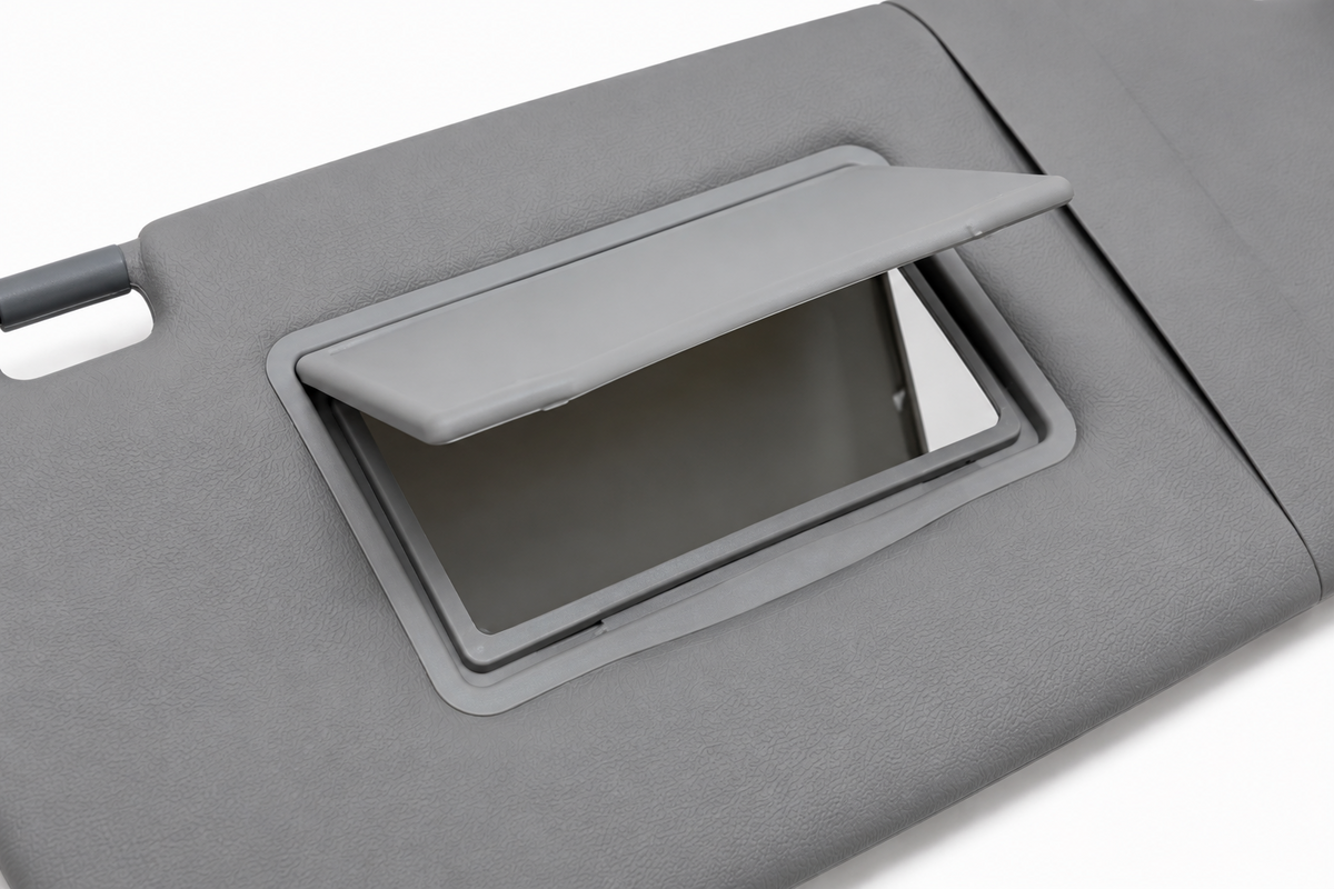 Sun Visor Set for Nissan Qashqai 2008-2015 Left Right Pair Grey
