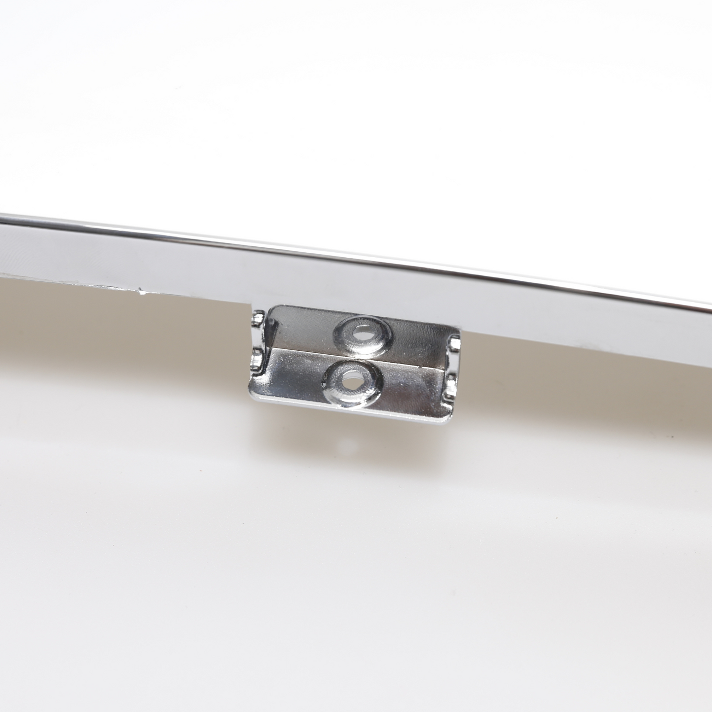 Audi A3 8p Front Bumper Number Plate Backing Polished Chrome 8P4807285G