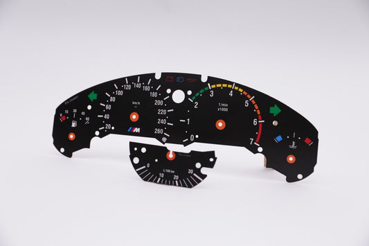 BMW E36 Display Speedometer Dial M Logo Cluster Gauges
