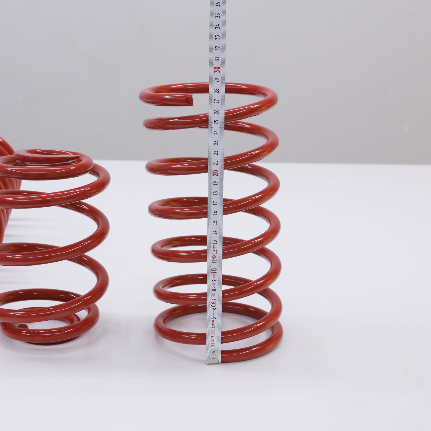 Coil Spring Set Sport Lowering Red for BMW E30 1983–1991 Suspension Upgrade