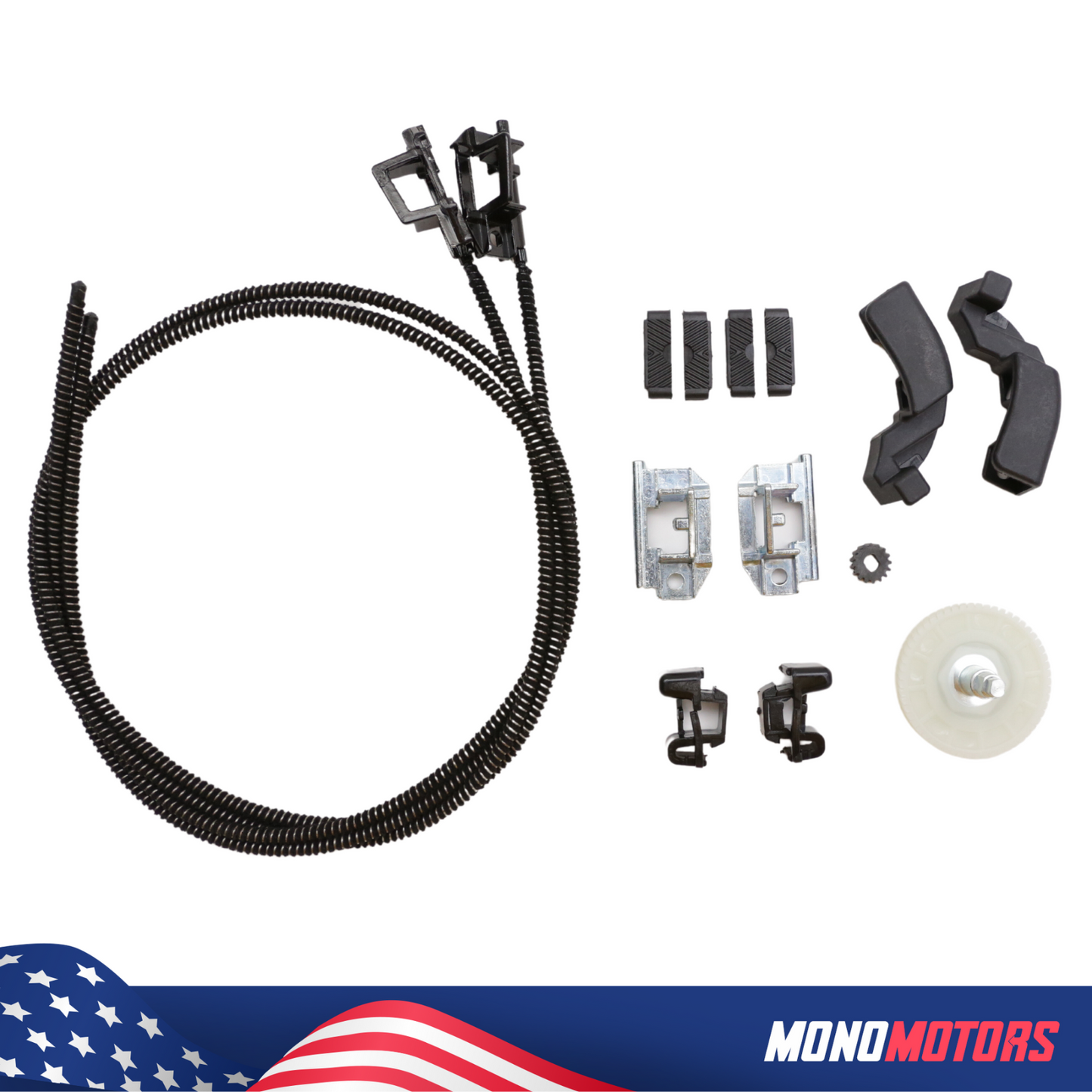Sunroof Repair Kit for Peugeot 206 - 207 with Cable 13 Pcs Free Deliver