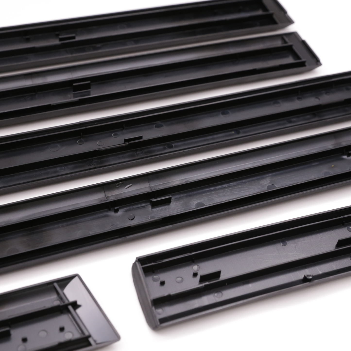 Body Side Moulding Trims for BMW E36 Touring 1995-1999 M Style Set 6pcs Clips