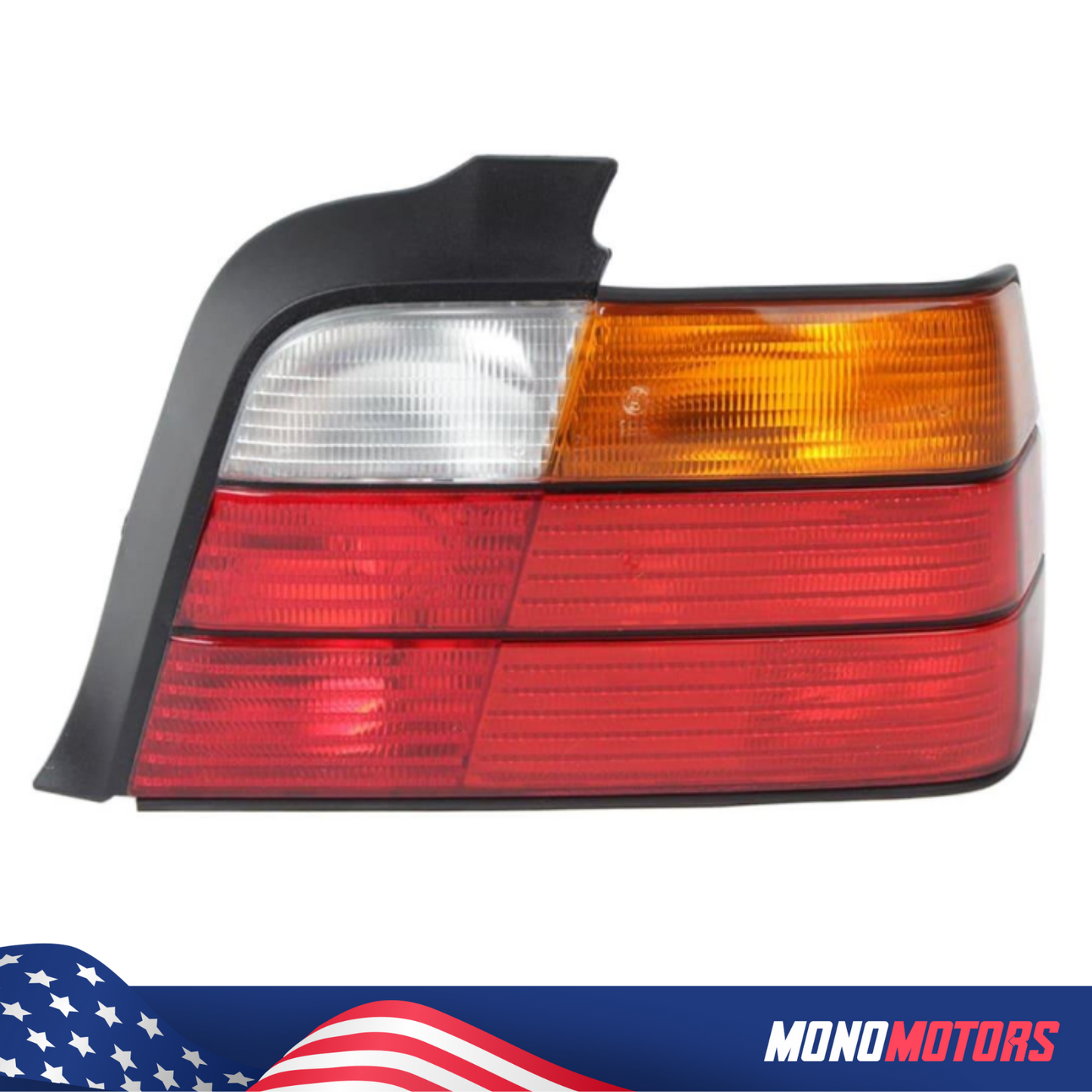 Yellow Tail Lights Fit 92-98 BMW E36 Sedan Yellow Signal Right Deliver