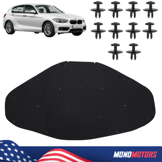 Hood Heat Insulation Pad Rivets Foam Pad for BMW F20 F30 F32