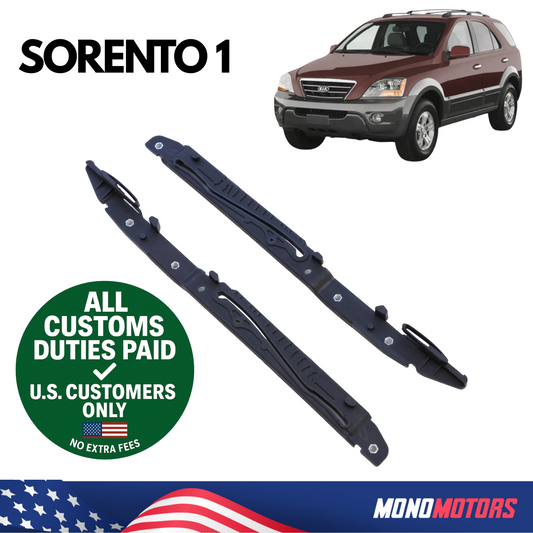 Sunroof Guide Left & Right Rail Repair Kit Metal for Kia Sorento 1 2003-2009