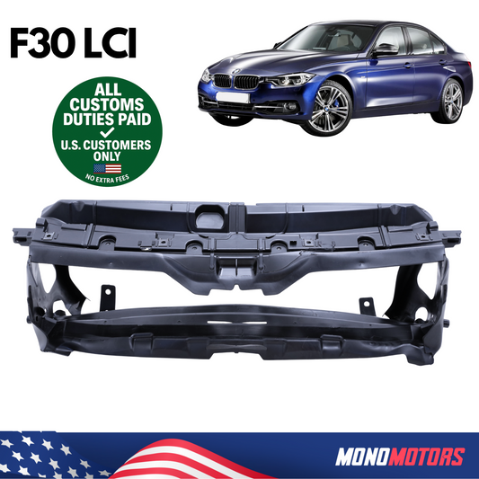 Front Upper Air Duct Panel for BMW F30 Lci 2015-2019 OEM 51747255413